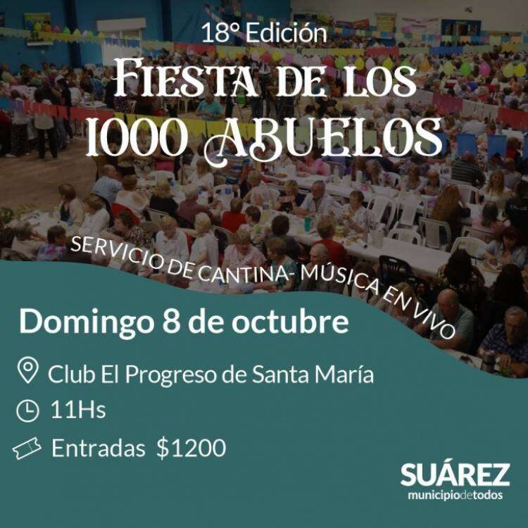 El Consejo de Personas Mayores palpita la 18° edición de la Fiesta de los 1.000 Abuelos
