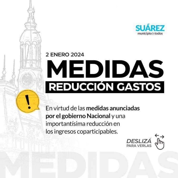 Municipio: anunciaron ajustes y recortes, teniendo como prioridad las áreas de salud y desarrollo social