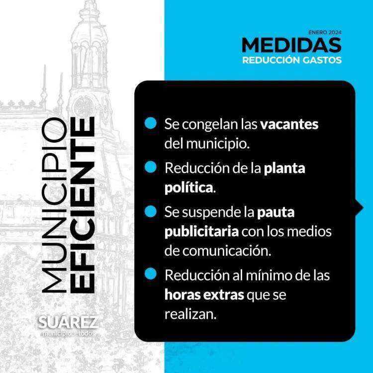 Municipio: anunciaron ajustes y recortes, teniendo como prioridad las áreas de salud y desarrollo social