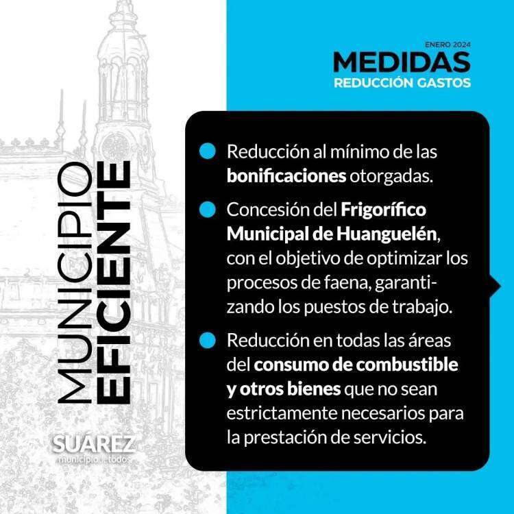 Municipio: anunciaron ajustes y recortes, teniendo como prioridad las áreas de salud y desarrollo social