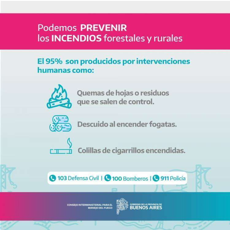 Podemos prevenir los incendios forestales y rurales
