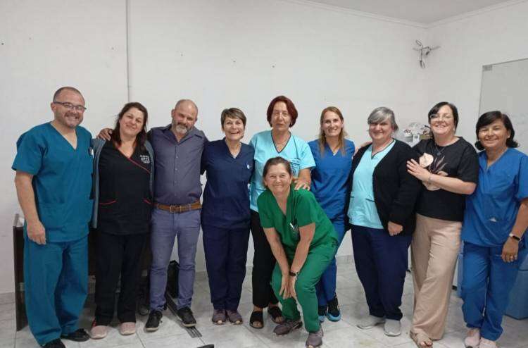Huanguelén. Enfermeras trabajan en un proyecto para acercar el hospital al vecino.
