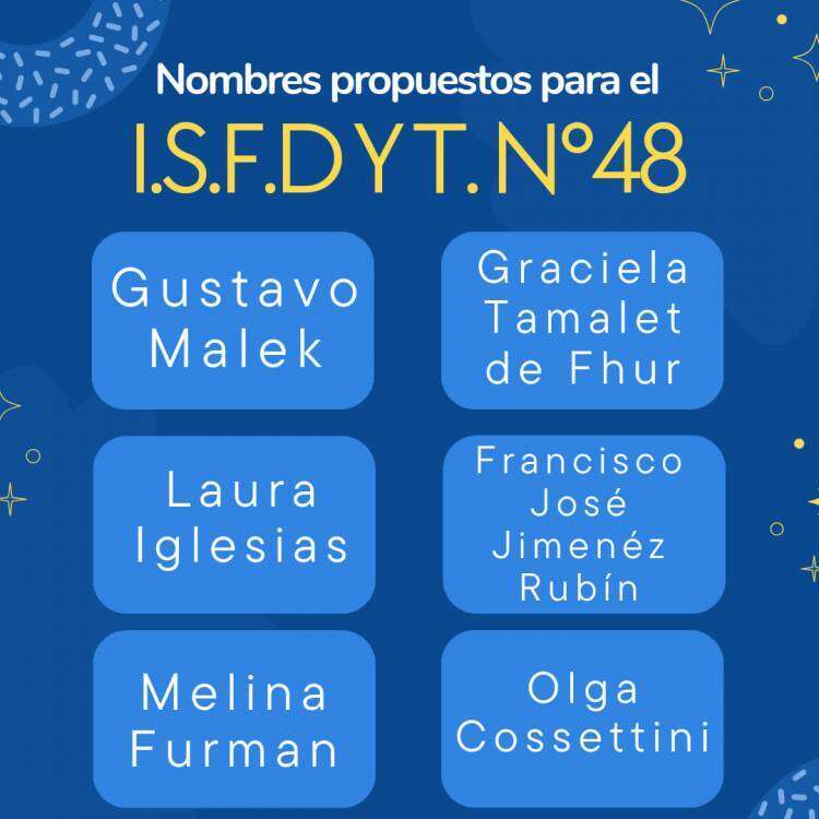 Comenzaron las inscripciones para las carreras 2025 del IFDyT N°48