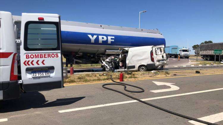 Accidente en RP 60 y RN 33 deja heridos