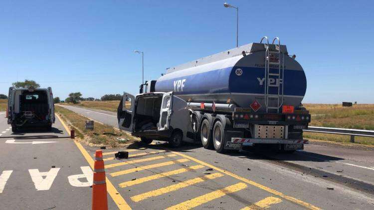 Accidente en RP 60 y RN 33 deja heridos