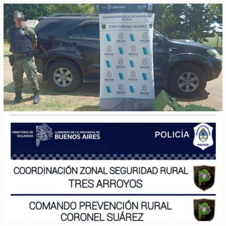 Secuestros de vehículos llevados a cabo por el CPR Cnel. Suárez y SubCPR Huanguelén