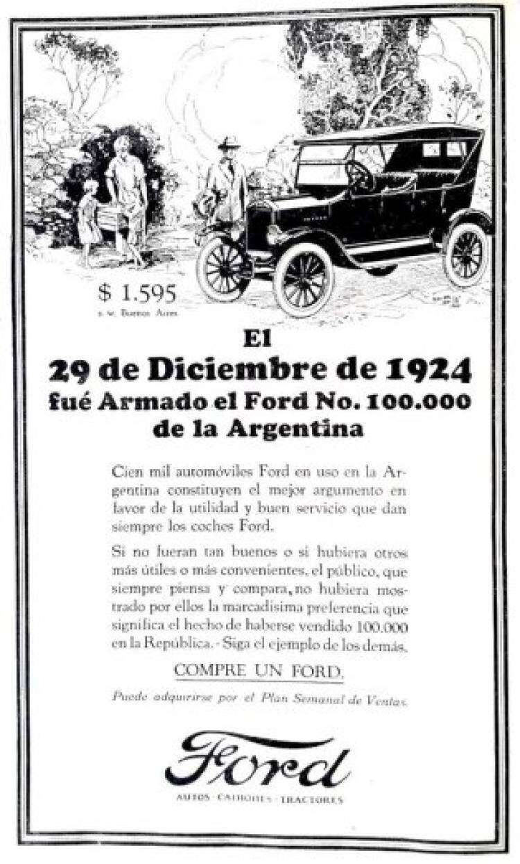Un Ford T histórico llega hoy a Carhué en un raid que culminará en La Boca
