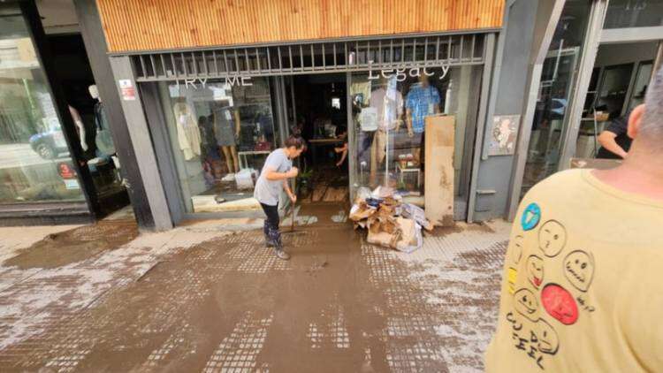 El día después de la catástrofe: Bahía volvió a amanecer destrozada