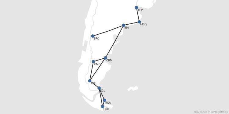 LADE reabrió el corredor atlántico con vuelos entre Comodoro Rivadavia, Bahía Blanca y Mar del Plata