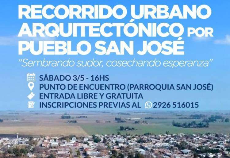 Recorrido Urbano Arquitectónico por Pueblo San José “Sembrando sudor, cosechando esperanza”