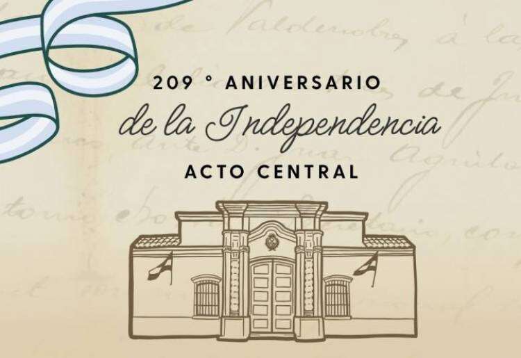 Acto por el 209° aniversario de la Independencia Argentina: La Municipalidad de Coronel Suárez invita a toda la comunidad a conmemorar un nuevo aniversario de la gesta que nos otorgó la libertad como Nación