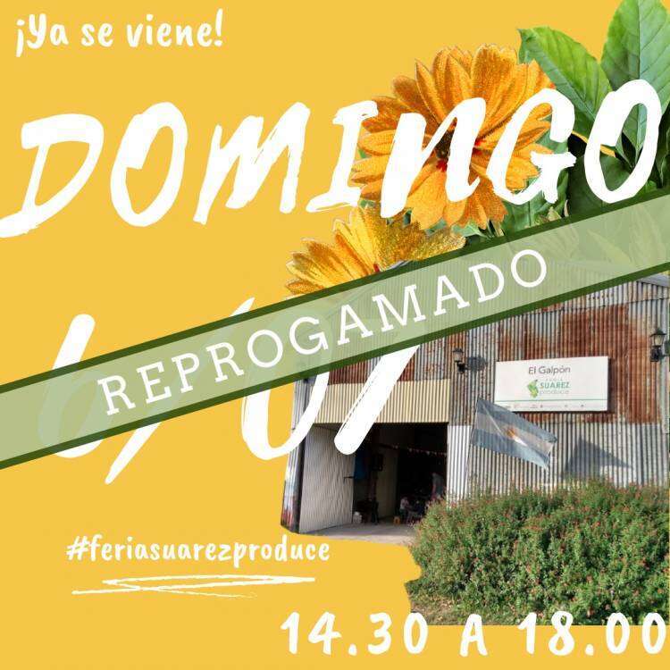 SUSPENDEMOS la feria por cuestiones climáticas