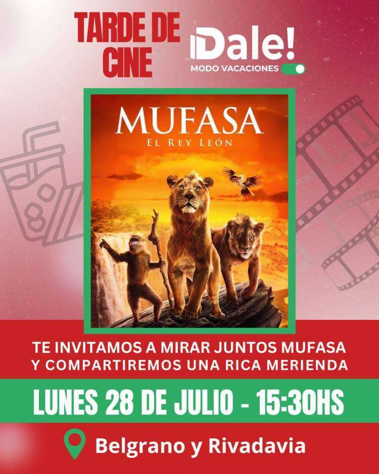 La Juventud Radical los invita a compartir una tarde de películas