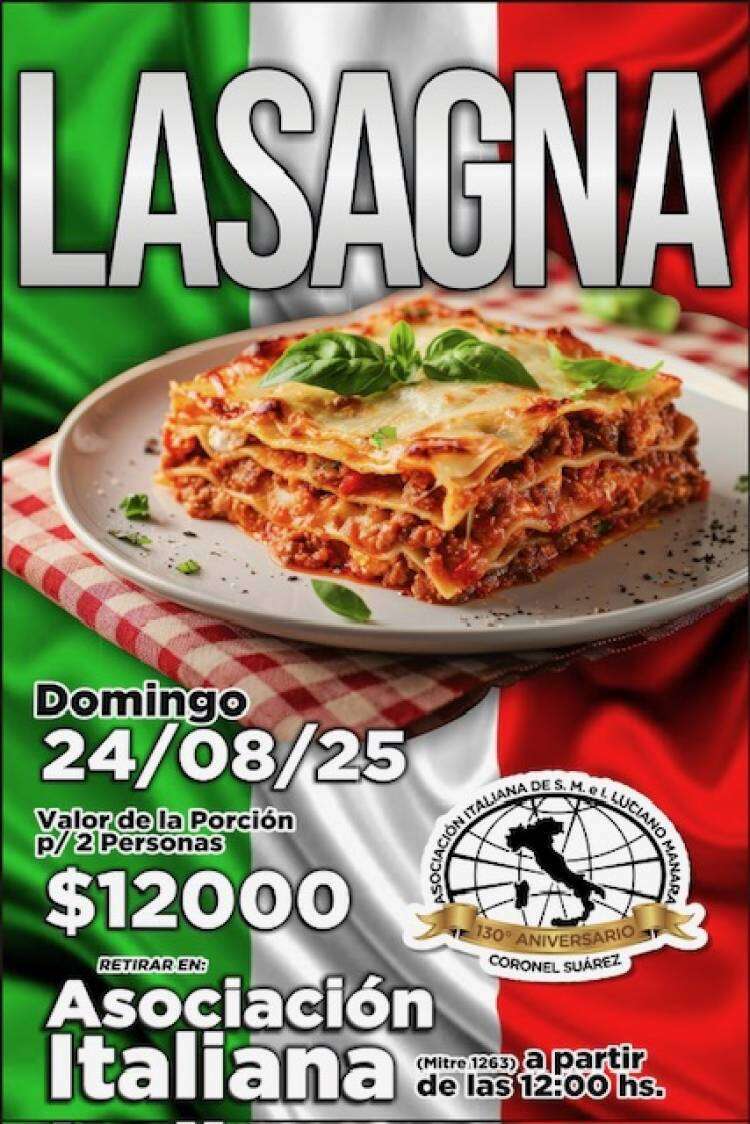 COMUNICADO DE PRENSA "LASAGNA"