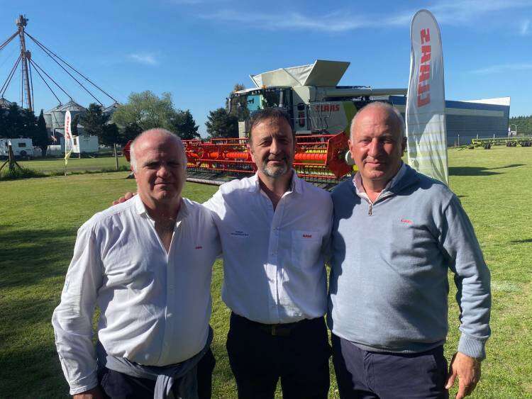 Fiorda Maquinarias desarrolló una jornada técnica para presentar Cosechadoras Trion, Lexion y Tractor Axion