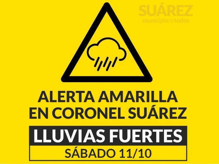 Anuncian un alerta meteorológica para el sábado 