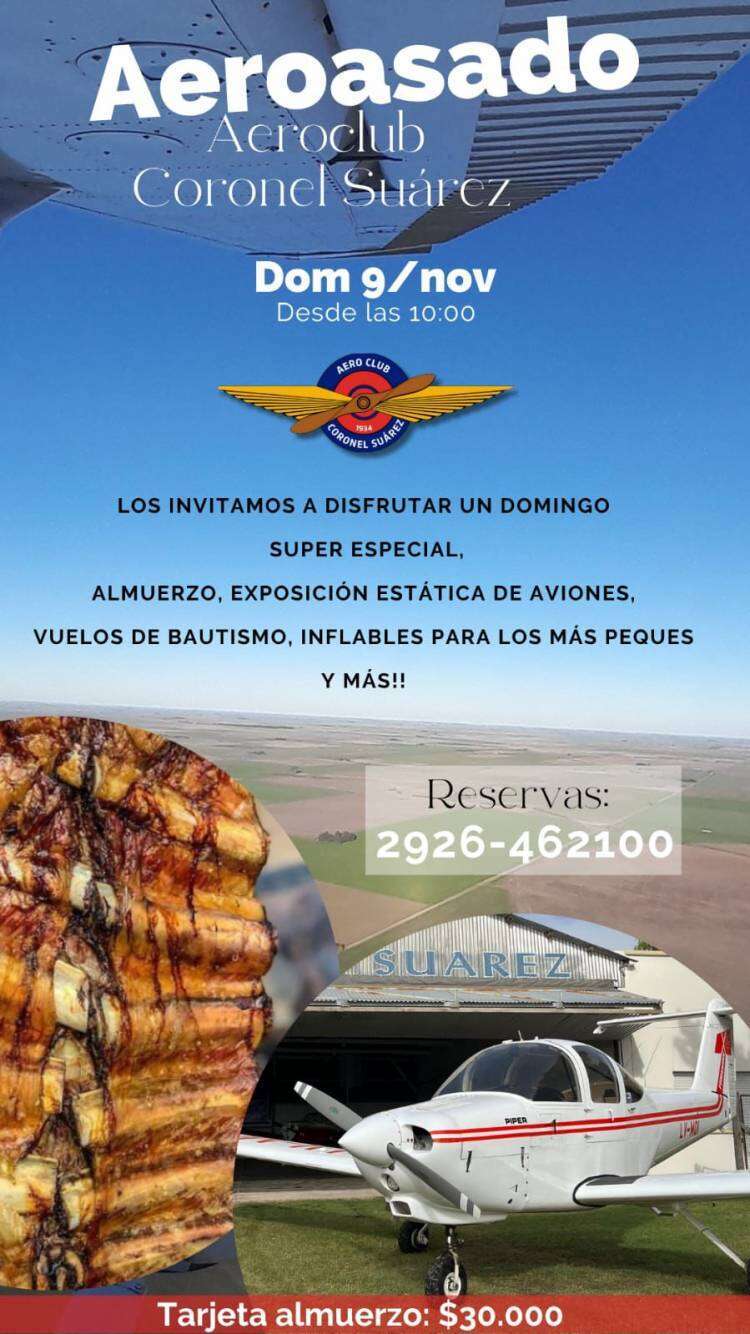 Aeroasado - Aeroclub Coronel Suárez