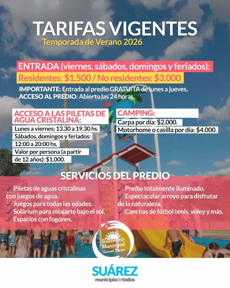 ¡El Samuel te espera para un verano inolvidable!