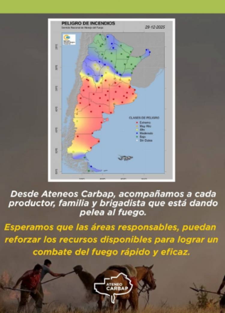 ALERTA POR INCENDIOS