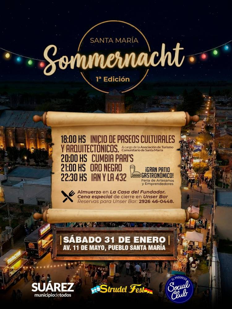 Sommernacht – Fiesta Peatonal en Santa María