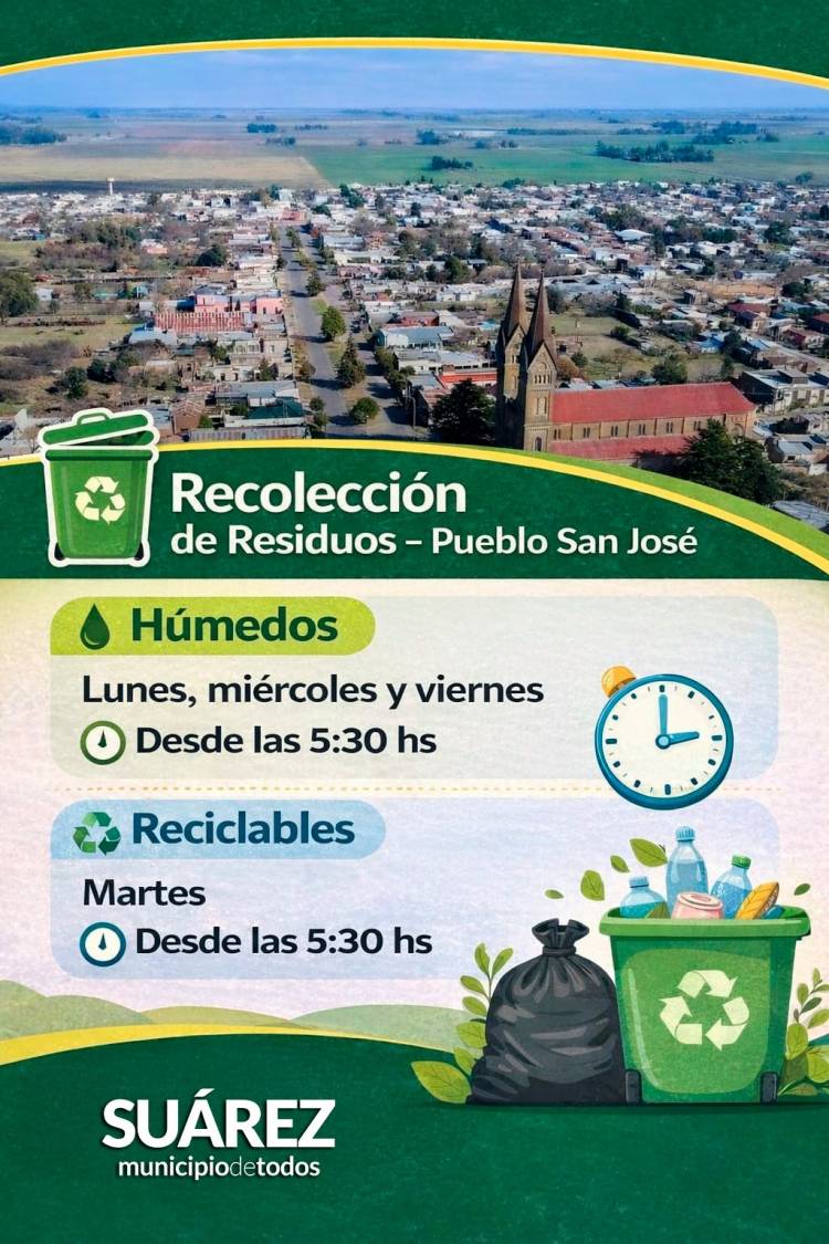 Recolección de Residuos – Pueblo San José