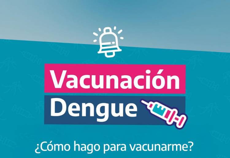 ¡Vacunate contra el dengue!