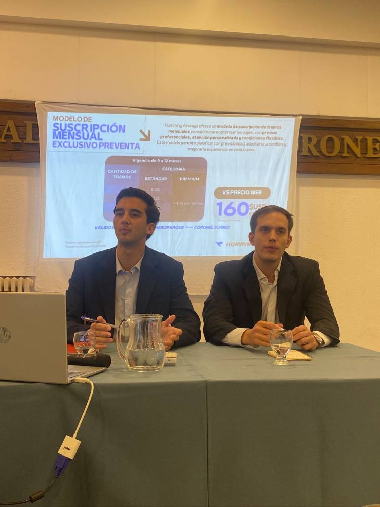 Humming Airways continúa con la preventa de pasajes desde Coronel Suárez a Aeroparque