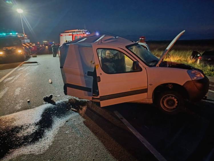 Choque múltiple en la Ruta 51: hay un herido grave