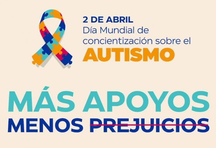 2 de abril Día Mundial de concientización sobre el Autismo
