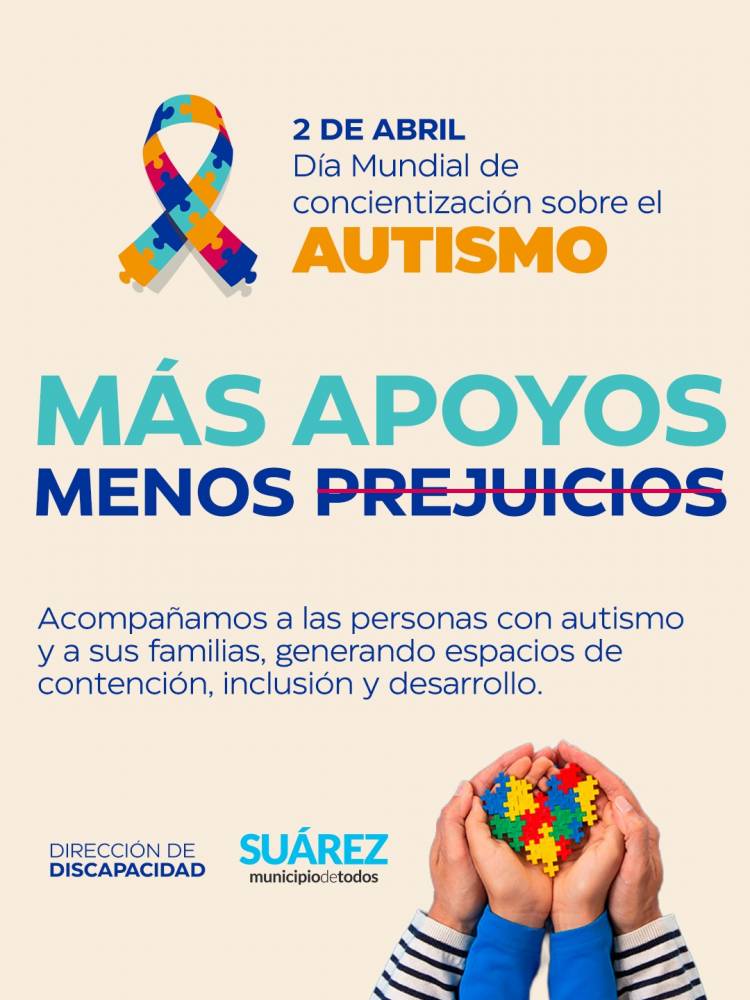 2 de abril Día Mundial de concientización sobre el Autismo