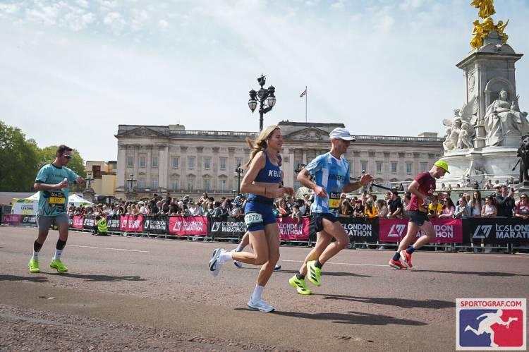 El suarense Santiago Bonaterre batió su marca personal en la maratón de Londres