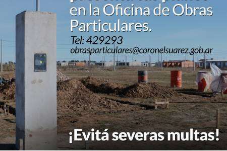 Antes de construir, presentá tus planos en la oficina de obras particulares