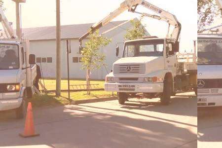 El Centro de vacunación se trasladó al Polideportivo Municipal