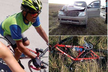 Muere atropellado un ciclista en ruta 85
