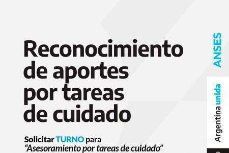 "Reconocimiento de aportes por tareas de cuidado”