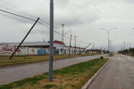 Pasó la tormenta, pero siguen los daños: el trabajo que se realiza desde el Municipio