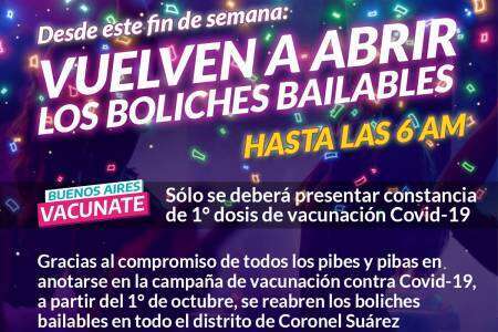 Vuelven a abrir los boliches bailables en la ciudad