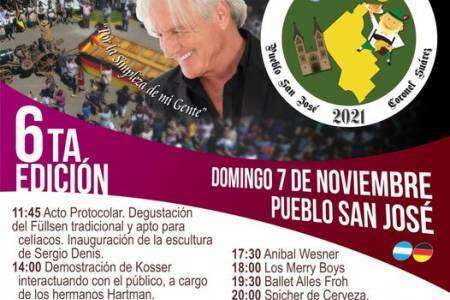 Cronograma de la 6° edición de la Füllsen Fest: "por la simpleza de mi gente”