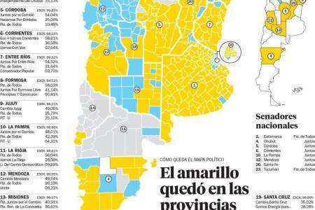 Elecciones 2021: Así quedaron los mapas del país, la Provincia y el Conurbano
