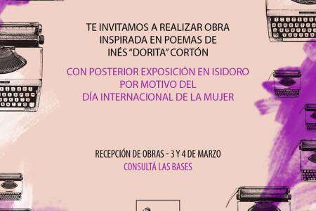 Convocatoria - Te invitamos a realizar una obra inspirada en la obra de nuestra querida escritora Inés “Dorita” Cortón
