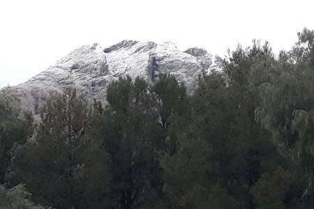 Primeras nevadas del año en las sierras