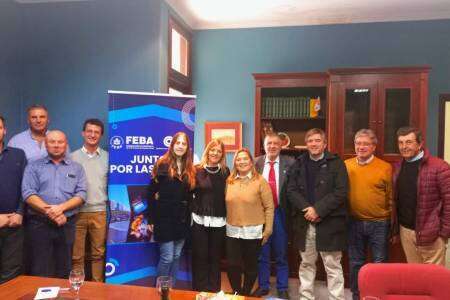Visita contingente de FEBA a la Cámara de Comercio e Industria