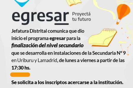 Programa EGRESAR