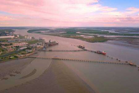 El Puerto de Bahía Blanca avanza en la renovación de infraestructura