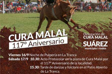 Cura Malal festeja su 117º aniversario revalorizando sus raíces criollas