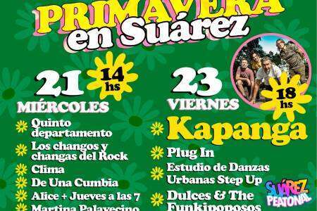 Kapanga llega para coronar a lo grande los festejos de “Primavera en Suárez”