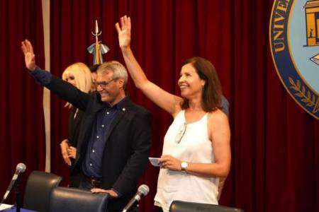 Daniel Vega y Andrea Castellano ganaron el rectorado por amplio margen