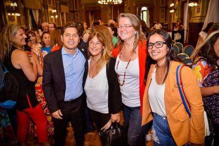 El Gobernador y la Ministra Estela Díaz presentaron el programa Municipios por la Igualdad