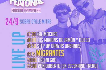 Con “Migrantes” preparate para recibir la Primavera en #SuarezPeatonal