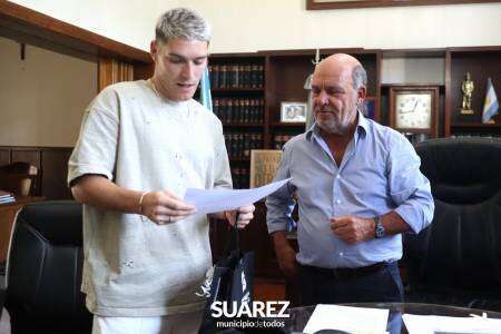 Benjamín Rollhaiser se reunió con el Intendente Ricardo Moccero